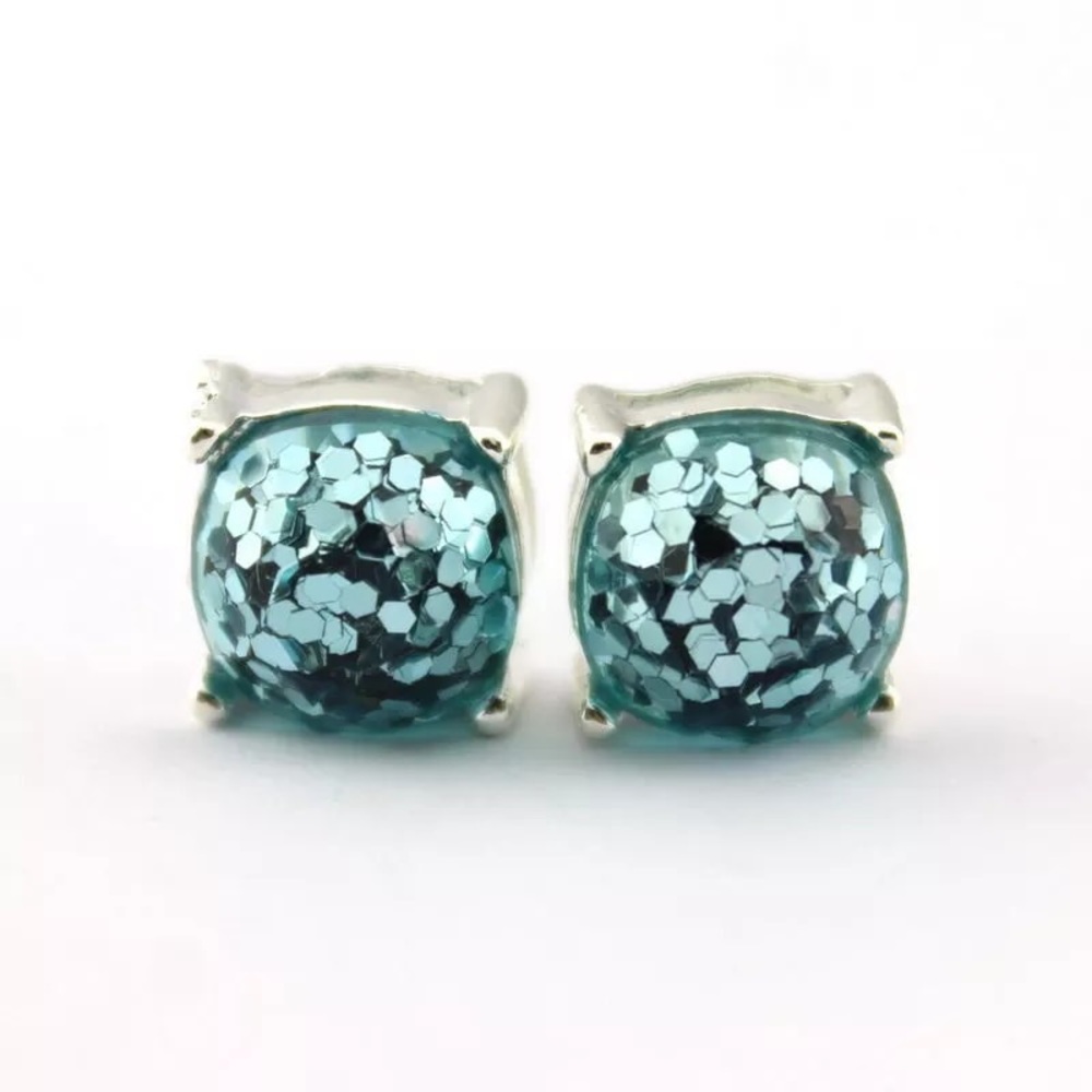 “Ice” Confetti Stud Earrings